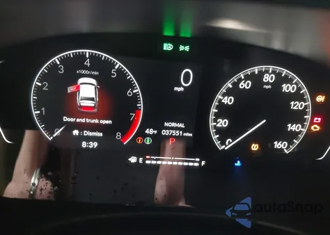 2024 Honda Civic Sport z USA, uszkodzony, nr VIN 2HGFE2F5XRH536801